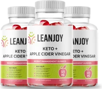 LeanJoy Keto ACV Fat Burning Gummies